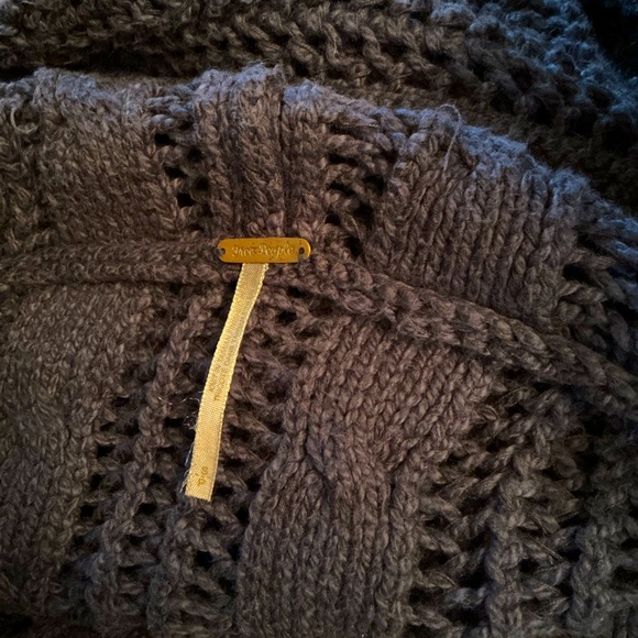 Free people knit cardigan with hood - Picture 4 of 5